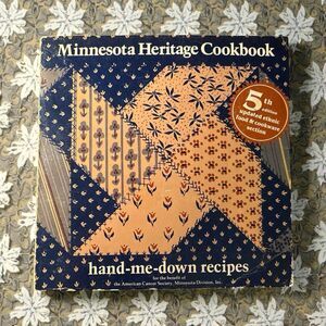 Minnesota Heritage Cookbook: Look What's Cooking Now 1979 Ethnic Food Regional